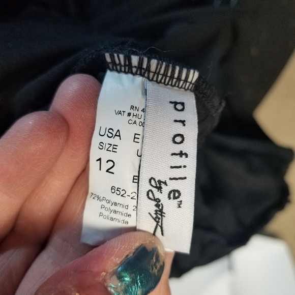 Profile by Gottex black one piece swimsuit - Picture 5 of 7